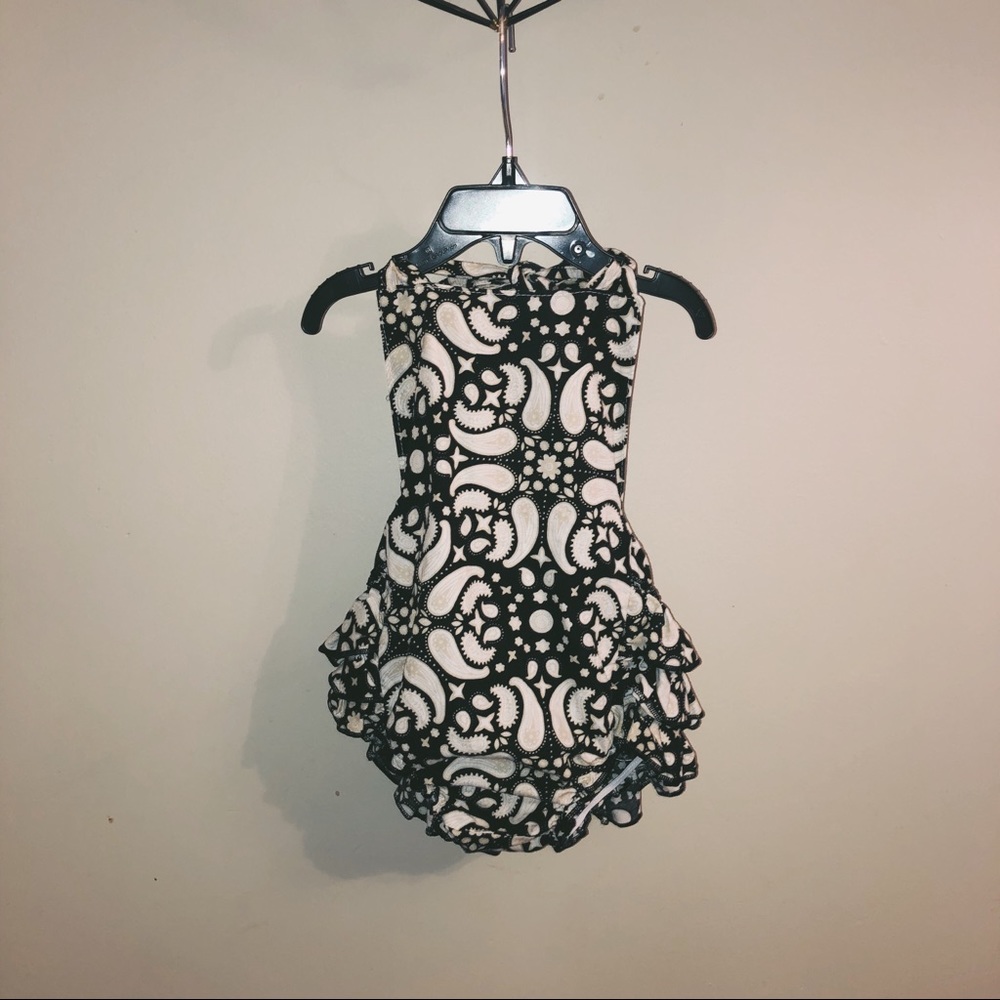 Open back one piece